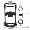Wandmontierter manueller Holzspalter: Outdoor Camping Brennholz Spaltwerkzeug