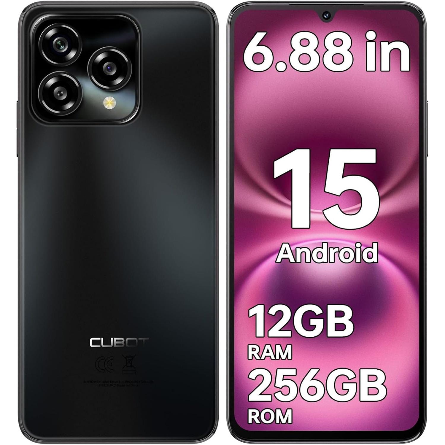 Fenla Cubot A40,Android 15 Smartphone, 6.88 Inch Hd,12(4+8)Gb 256Gb/1Tb,5100Mah