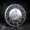 Single Zodiac Sign Commemorative Coin, Individual Constellation Collectible Medal, 40mm Diameter Astrology Souvenir Coin for Collection & Gift