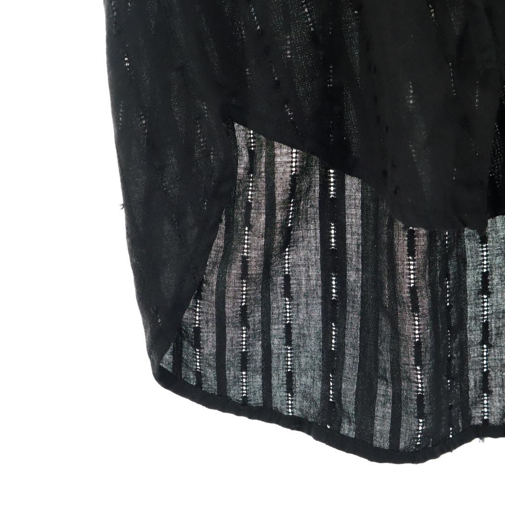 Beauty Products Nano Universe French Sleeve V Neck Blouse 36 Black Women Used