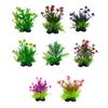 Aquarium Kunststoff Simulationspflanze Aquarium Künstliche DIY Wasserpflanze Wassergras Aquarium Dekorationen Zubehör