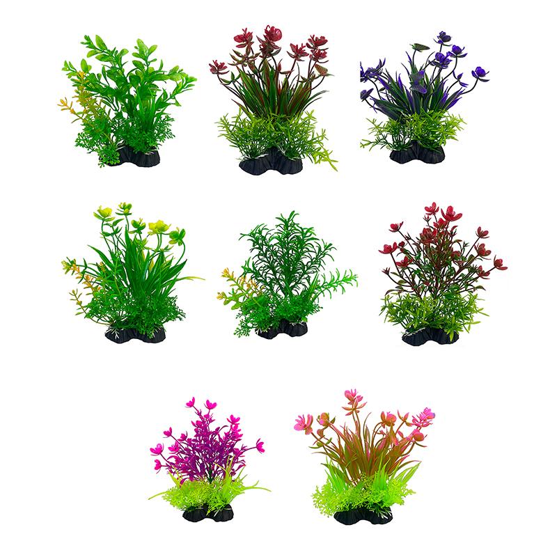 Aquarium Kunststoff Simulationspflanze Aquarium Künstliche DIY Wasserpflanze Wassergras Aquarium Dekorationen Zubehör