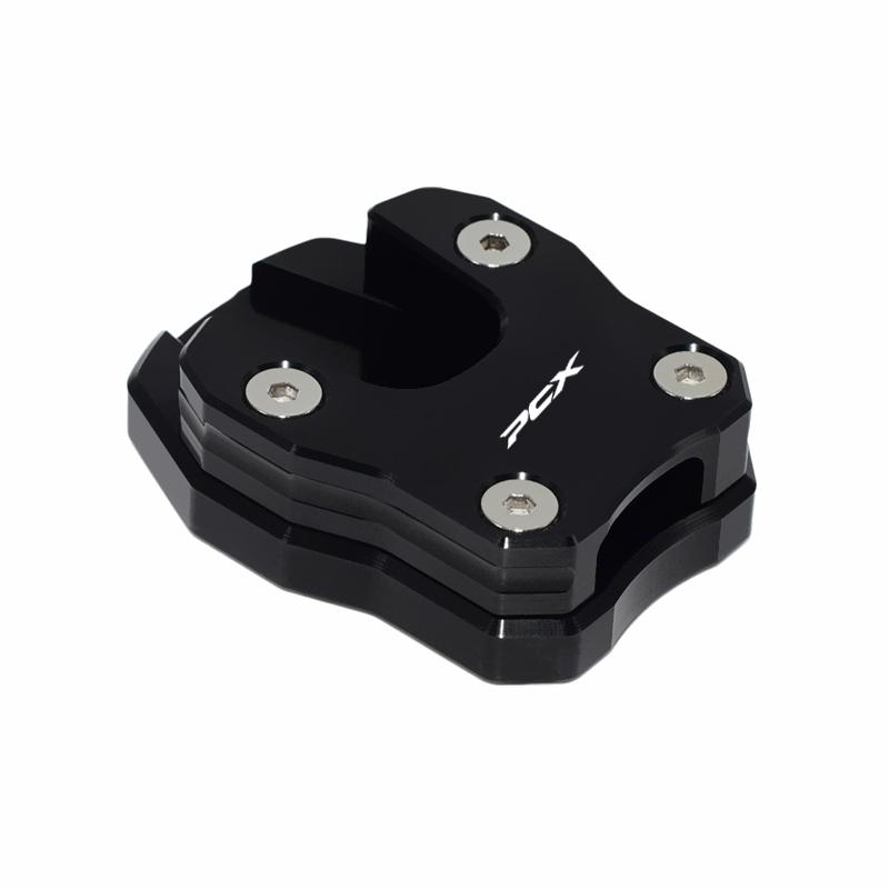 Motorcycle Side Stand Pad Plate Kickstand Enlarger Support Extension For HONDA PCX125 PCX 125 PCX150 PCX 150 PCX160 2016 - 2025
