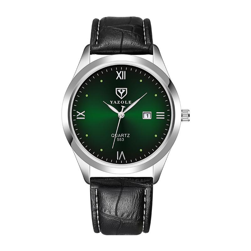 Top Brand New Men's Watch Calendar Luminous Student Watch Men's Fashion Business Watch