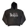 The Beatles Unisex Adult Guitar Stone Wash Hoodie