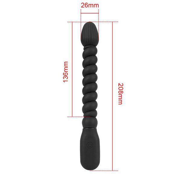 10 Speed Dual Motor Vibrators Stimulator Sex Toys for Men Women Prostate Massage Anal Beads USB Charge Vibrators