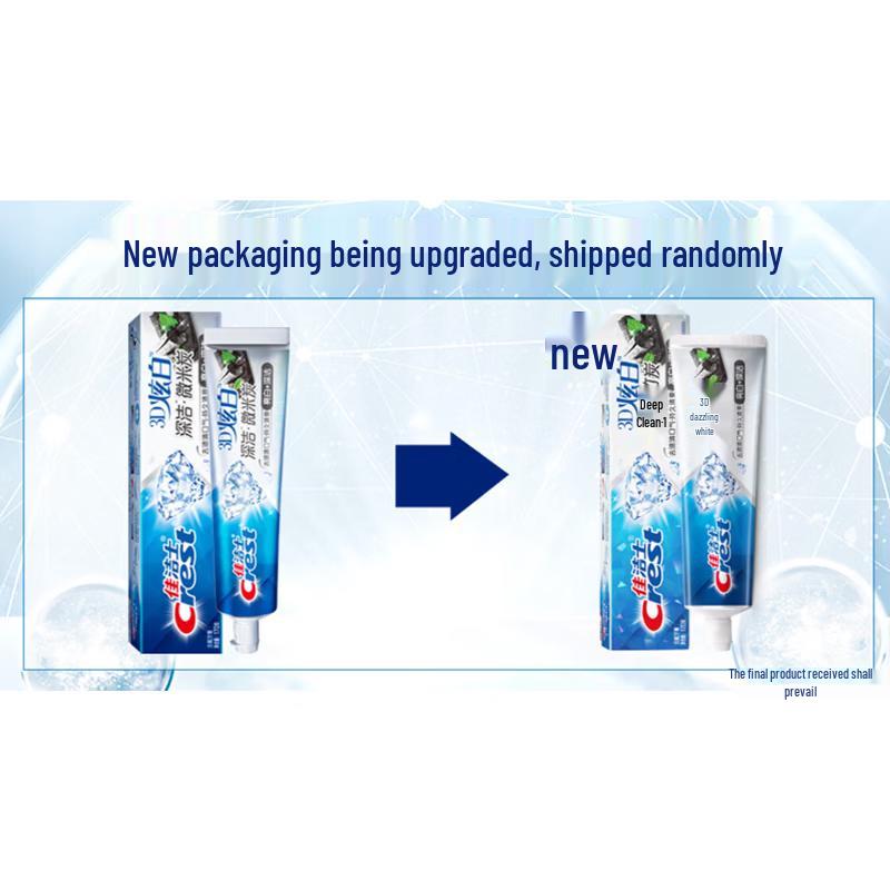 Crest 3D White Micro-Charcoal Toothpaste (3-Pack)
