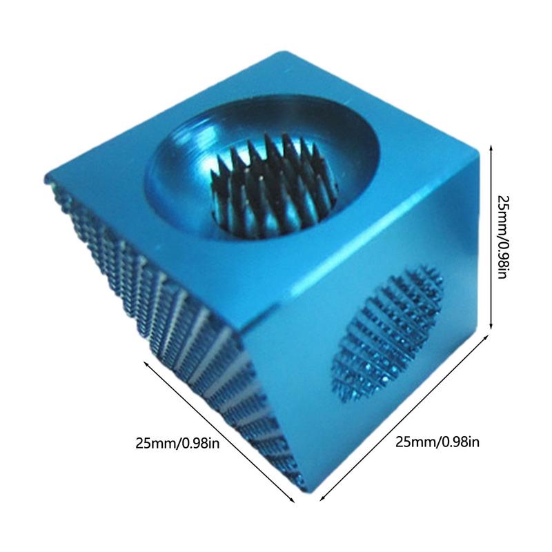 Billiard Cube Cue Accessories Trimmer Cube Billiard Cue Accessories Billiard Cube For Repairing Leather Felting Needle Repairing