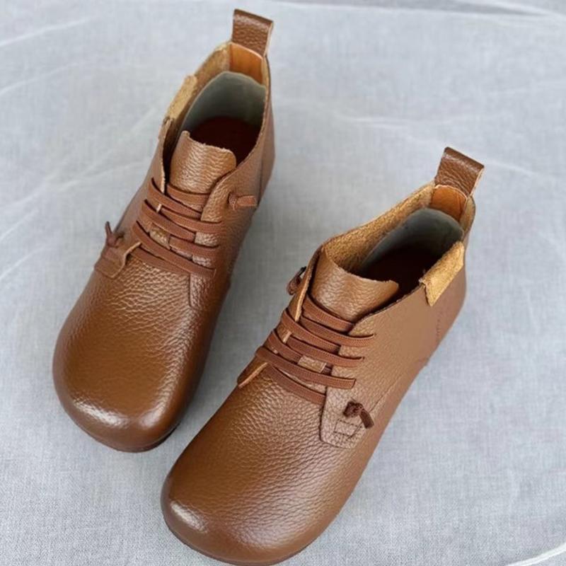 

мода женские туфли на плоской подошве зимние ботильоны кожаные повседневные кроссовки женские 2025 тренд мода ретро ботинки челси зимние новые уютные женские ботинки 37 светло-коричневого