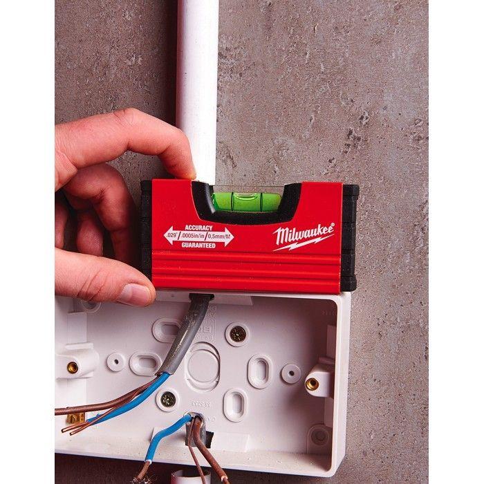 Wasserwaage Minibox 10 cm MILWAUKEE - 4932459100