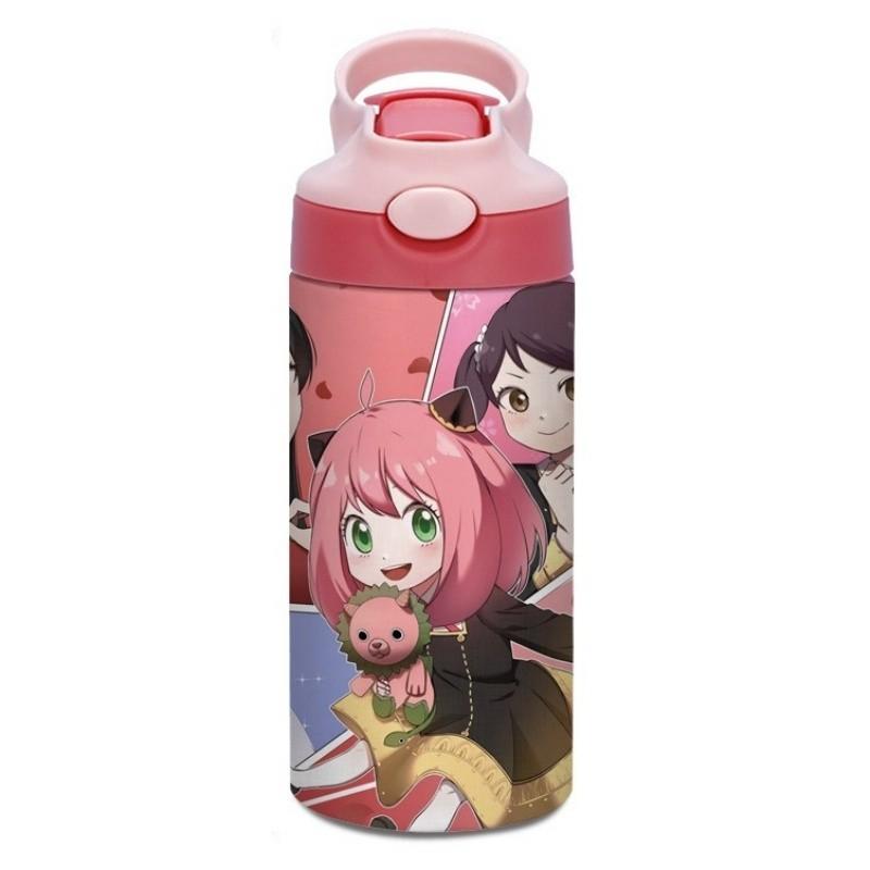 

Anime Cartoon Spy x Family Printed Stainless Steel Vacuum Thermos Water Cup 301-400ml
