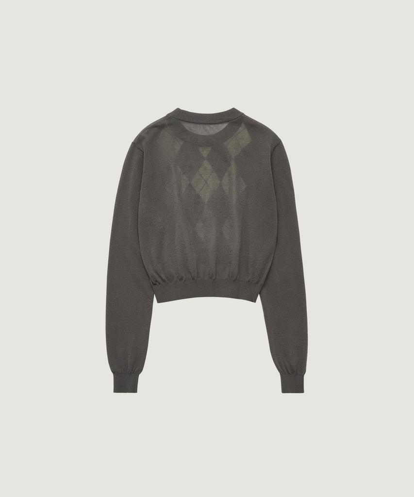 GROVE Katie Argyle Knit (Charcoal)