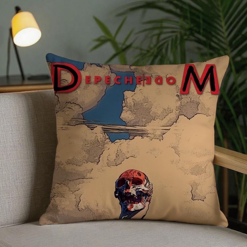 Band D-Depeche M-Mode Pillow Case Cute Room Home office Decor Protective pixel Covers Without game Pillow-Insert