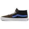 Sk8 Classic Sports Durable Wrap Mid-Top Skate Shoes Unisex Skate Shoes Black Green VN0A3WM3TGQ