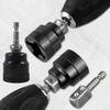 1SET Heavy-Duty Socket Wrench & Hex Screwdriver, Suitable for Household Maintenance, Automotive Tire Replacement, Garage Repairs