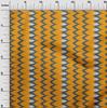 oneOone Baumwoll-Flex-Stoff Chevron Ikat A Bedruckter Bastelstoff BTY 40 Zoll