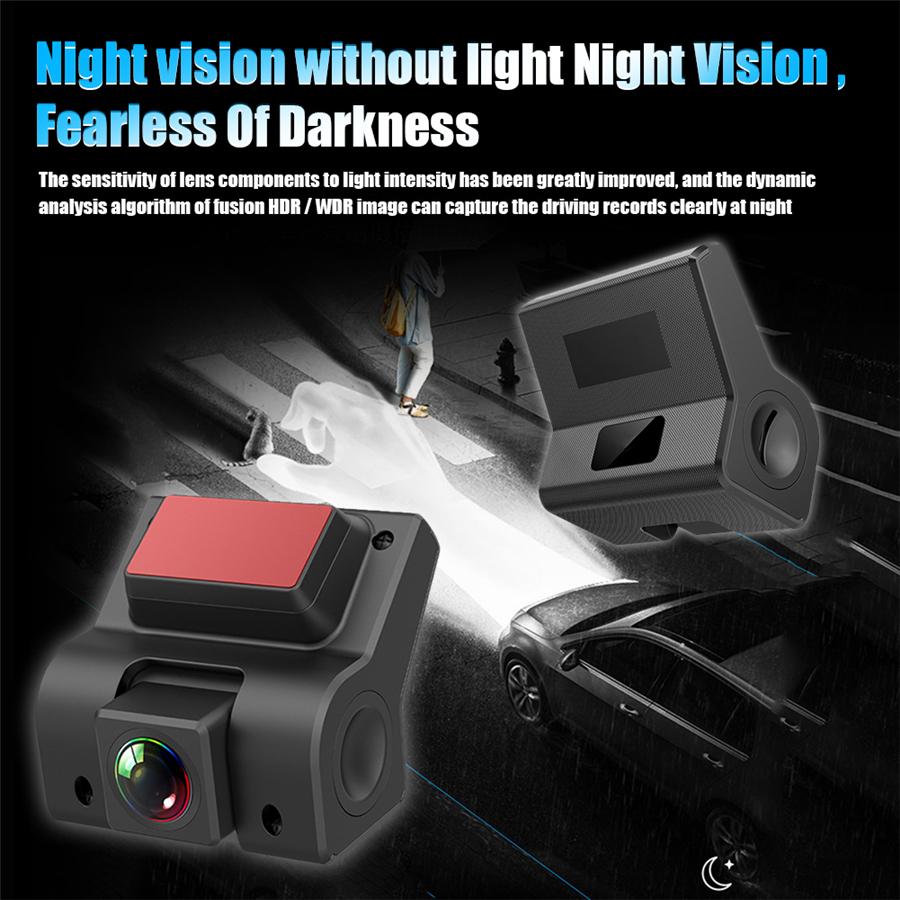 U1 AR Navigation Dashboard Camera ADAS Night Vision Car DVR USB Dash Cam for Android Car Radio Head Unit