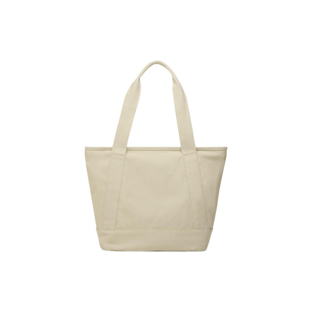 Jordan Flight Logo Solid Color Large Capacity Zipper Tote Bag Unisex Tote Bags Off-White JD2243019GS-001