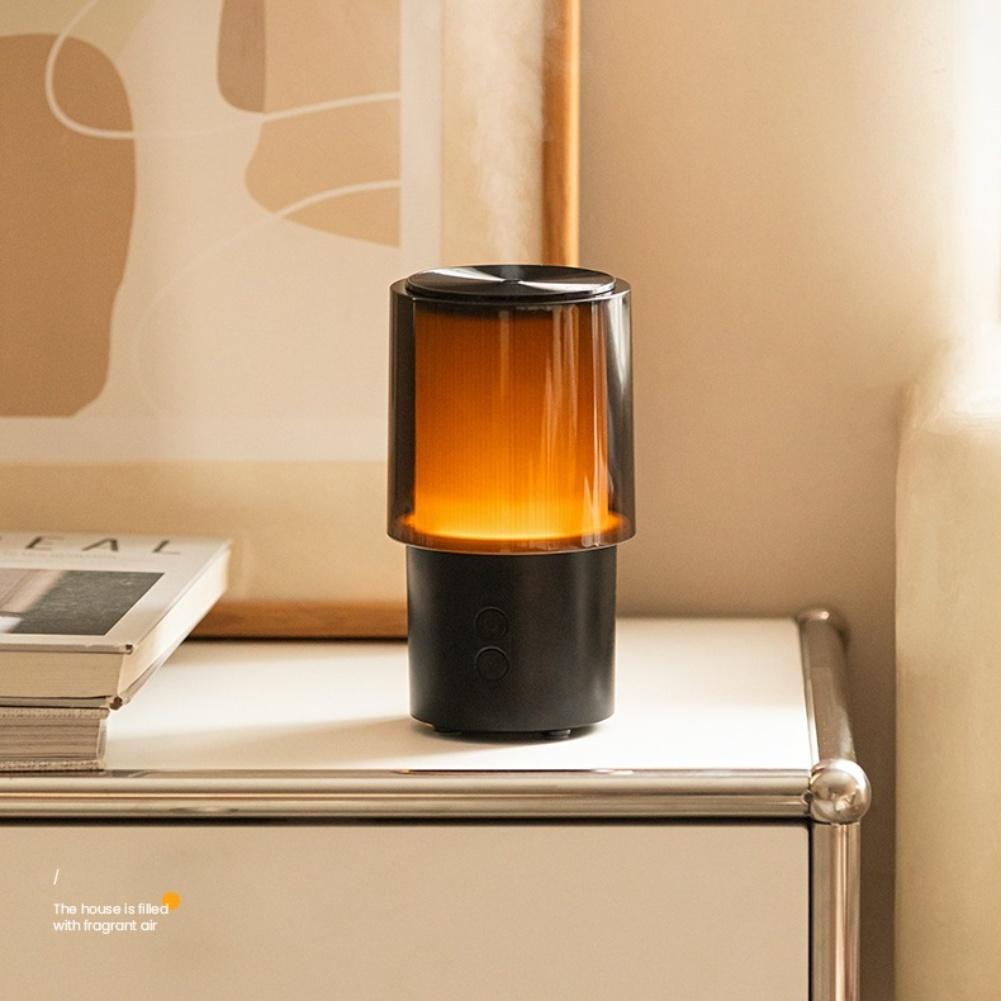 Portable Aromatherapy Diffuser and Humidifier with Silent Operation and Ambient Night Light Suitable for Home and Car