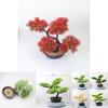 Home Decor Artificial Pine Tree With Plastic Material For Living Room And Office Display
