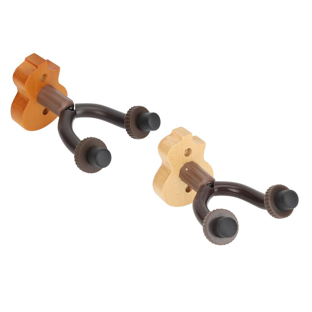 Ukulelehängare Multifunktionell Elegant Snygg Trä Ukulele Väggfäste Stativ för Ukulele Mandolin Banjo