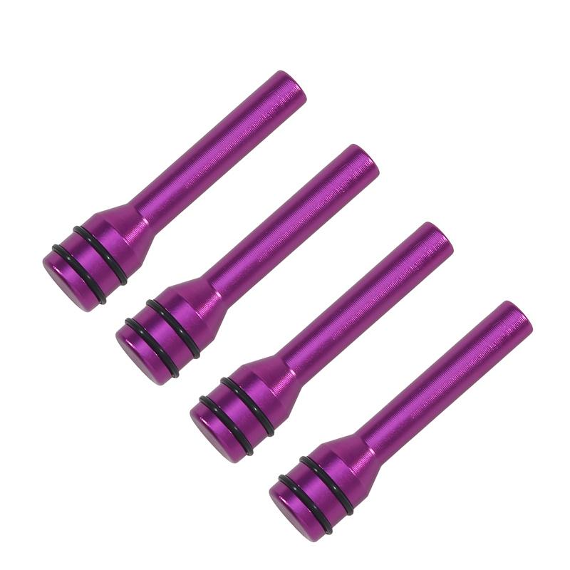 4PCS/pack Car Modification Universal Aluminum Alloy Door Handle Door Bolt Safety Lock Buckle Door Lock Knob