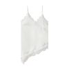 European and American style, new women's clothing, foreign style fashionable polka dot lace split sling vest