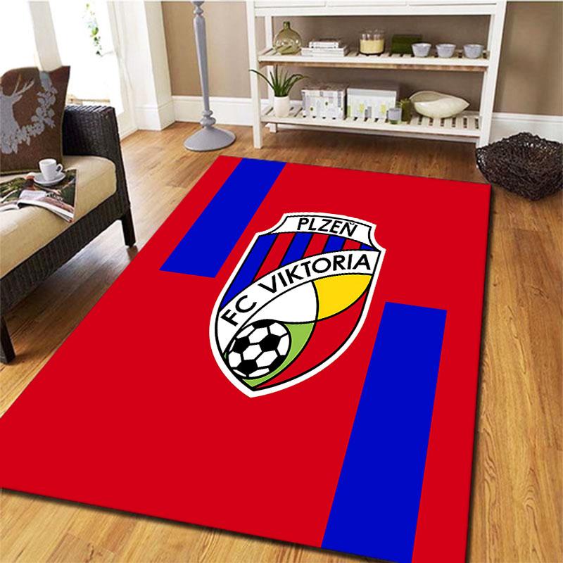 FC Viktoria Plzen Carpet Rug for Living Room Bedroom Home Sofa Decoration,Kids Play Non-slip Floor Mat