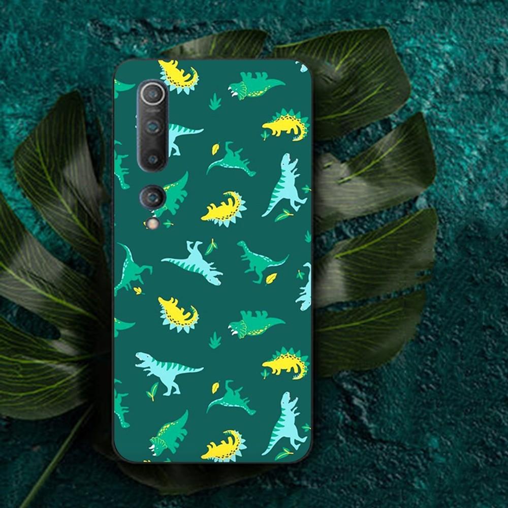 Cartoon Dinosaur Phone Case For Redmi Note 4 X 5 A 6 7 8 T 9 9S 10 11 11S 11Epro Poco M3 Pro