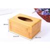 The Tissue Paper Box Is Made of Bamboo and Wood Suitable for Paper Towel Storage Restaurant and Hotel Issue Paper Boxes
