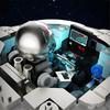 UFO Fliegende Untertasse Baustein Außerirdisches Schiff Raumschiff Astronaut Kreatives Montageornament Puzzle Spielzeug Junge Geschenk