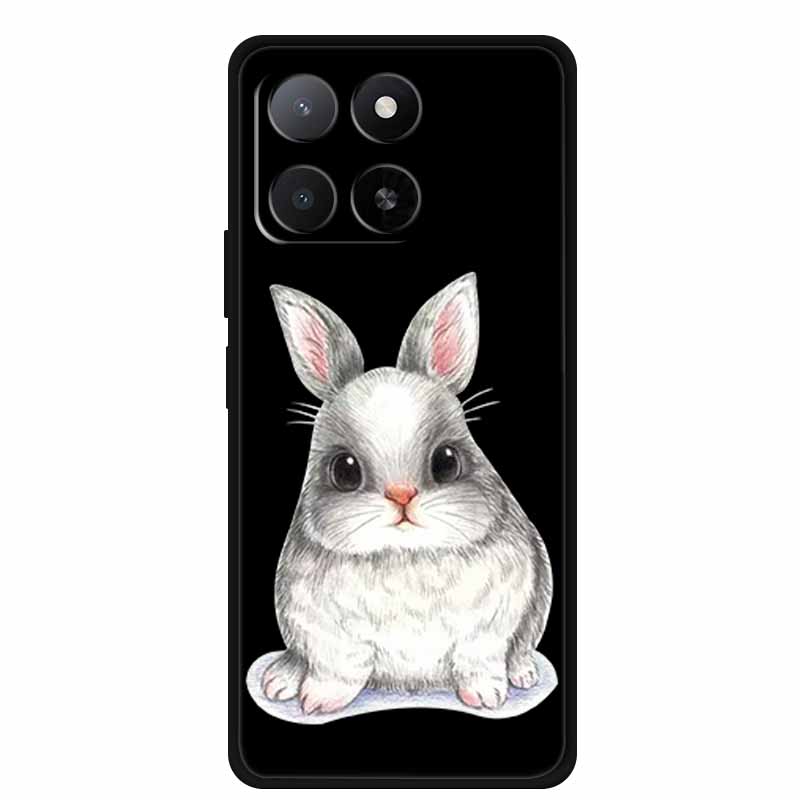 For Motorola G86 G56 Phone Case G 86 G 56 Coque Black Silicone Soft Back Cover For Motorola G86 Power Edge 60 60S Case Cartoon