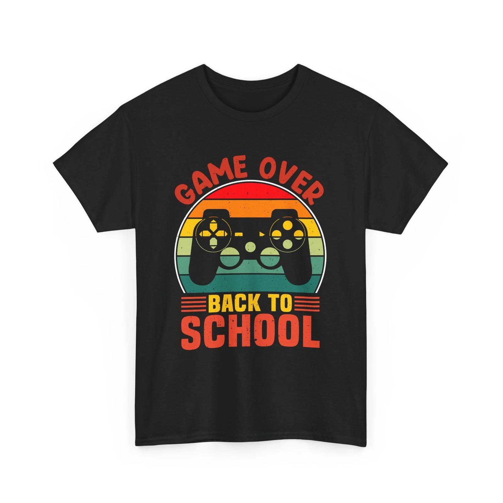 Game Over Graphic Tee | Funny Gaming T-Shirt | Perfect for Game Lovers S