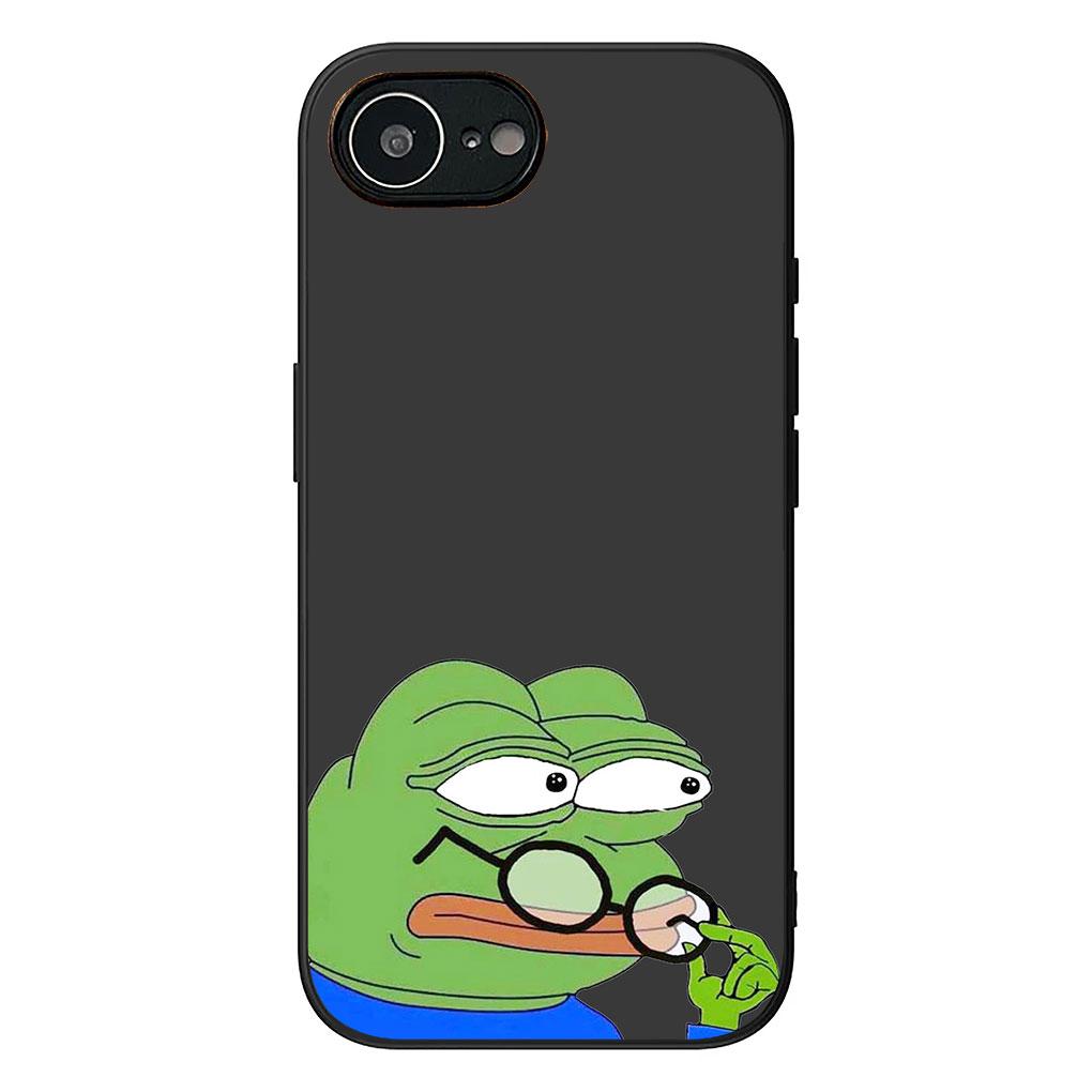 Funny Sad Frog Pepe Casing Phone Cover for Samsung Galaxy A05 A06 A14 A50 A51 A52 A12 A13 A23 A70 A07 A25 A26 M53 A56 Soft Case