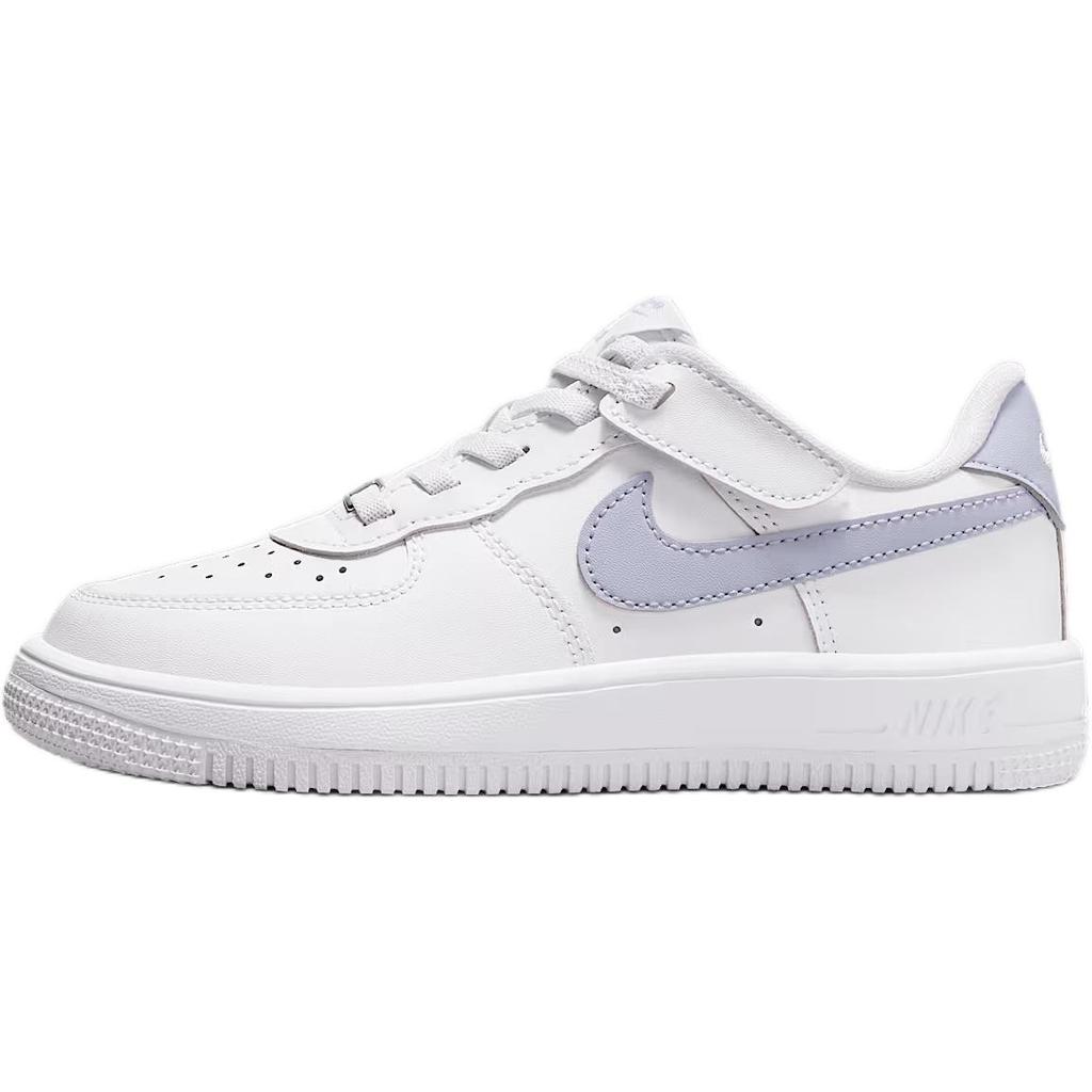 Nike Air Force 1 Low Easy On Lightweight Versatile Durable Low Top Kids Skate Shoes White Kids Sneaker IH4498-112