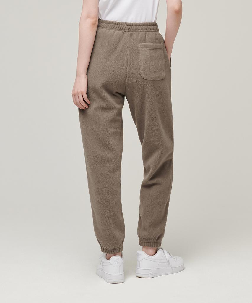 MUSINSA STANDARD WOMAN Women'S Polar Fleece Sweatpants [Dusty Beige]