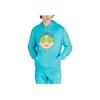 Puma x Rick And Morty Collaboration Hoodie With Fun Pattern Men Hoodie Blue 535438-01