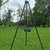 OEING Portable Ret Retractable Camping Bonfire Tripod