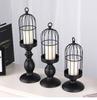 Retro High-end Metal Candlestick Decoration Aromatherapy Candlelight Dinner Family Decoration Props