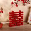 Pack Of 2 Solid Wooden Joy Wall Hangings Safe Display For Wedding Anniversary Party Decoration Setups