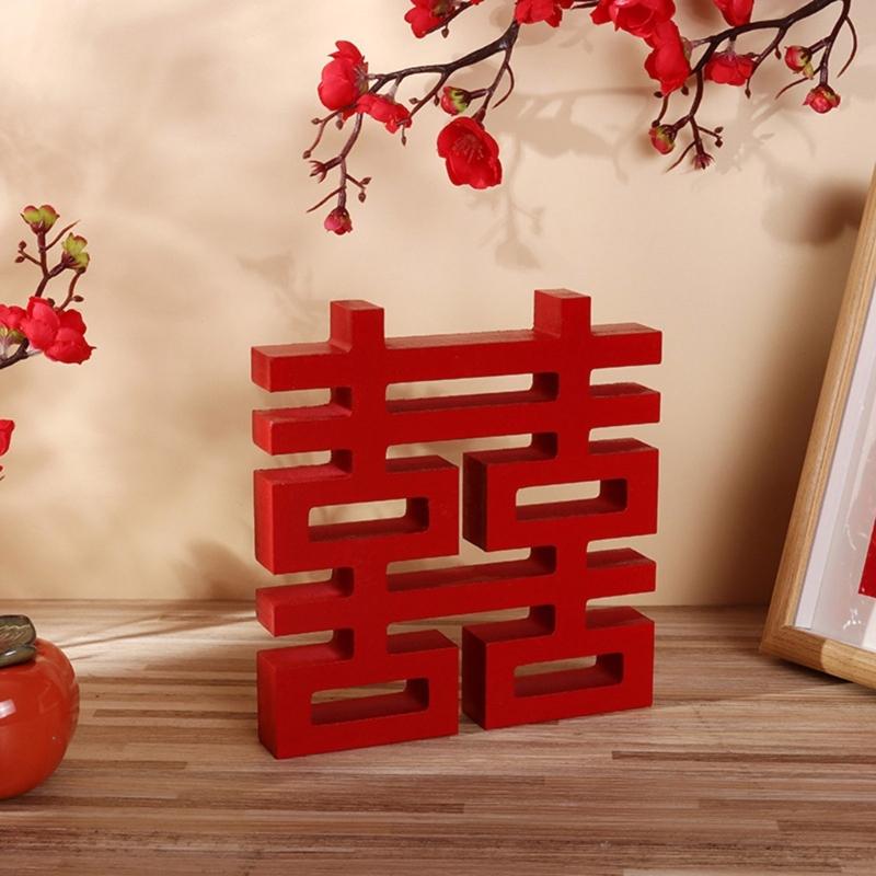 Pack Of 2 Solid Wooden Joy Wall Hangings Safe Display For Wedding Anniversary Party Decoration Setups