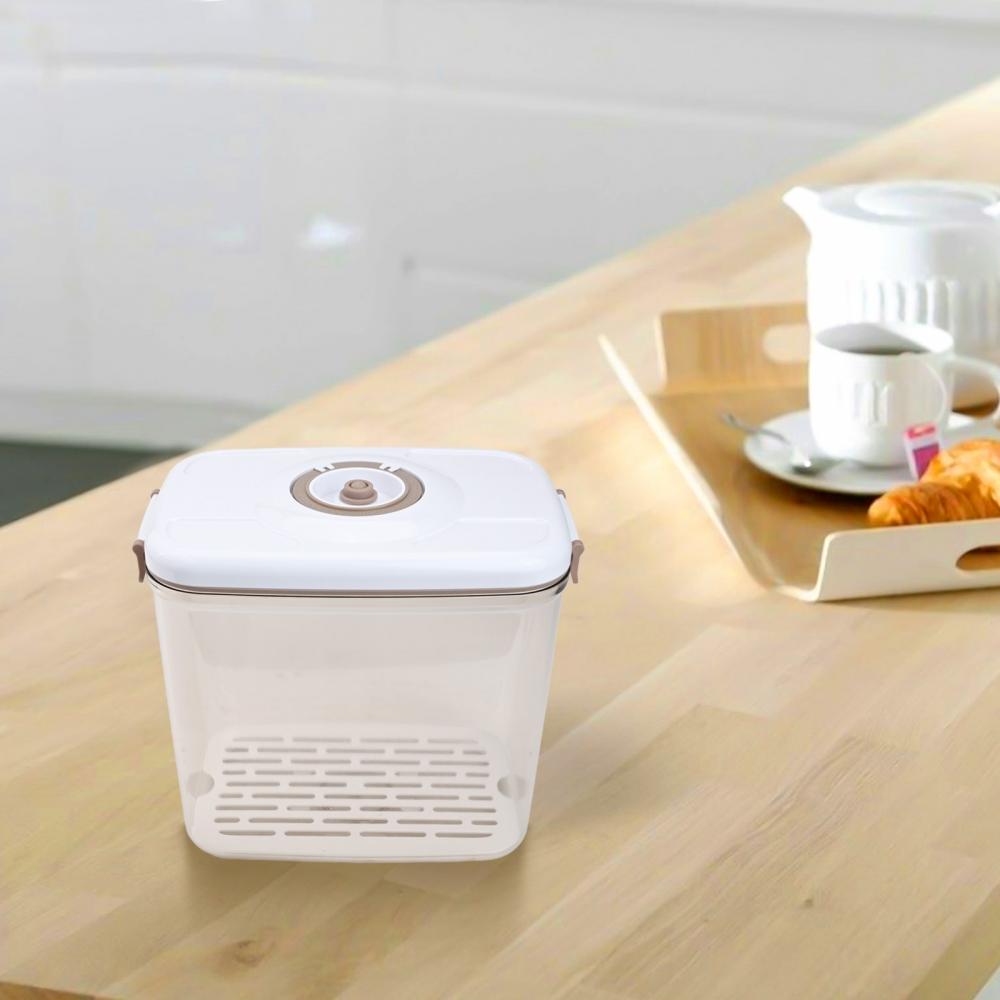 2.3L Food Storage Box ABS Long-lasting One-Handed Operation