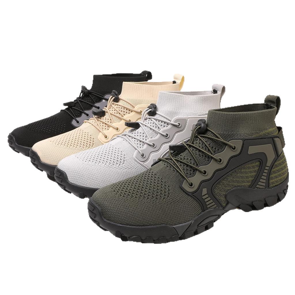 New men's and women's non-slip tooling sneakers, wading off-road cycling shoes, large size outdoor hiking shoes
