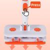 Locking Head Detachable Mini Mop Flexible Clip Face Towel Small Mop Spin Mop  Living Room