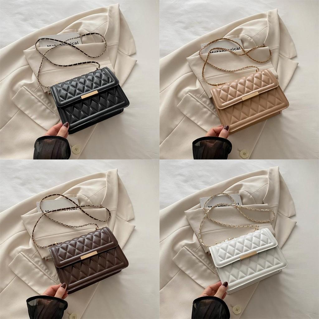 Fashionable Minimalist One Shoulder Bag Chic Retro Small Square Crossbody Purse For Everyday Use