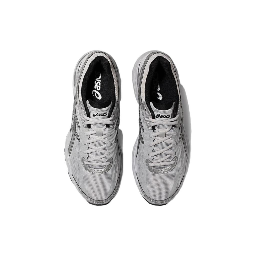 Asics Gel-Flux 4 Comfortable Fashion Fabric Synthetic Leather Low-Top Casual Running Shoes Men sneaker Gray Silver 1011B934-021