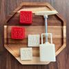 DIY Hand Press Pastry Mold Plastic Moon Cake Maker Baking Tools Moon Cake Mold  Ice Skin Mooncake