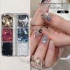 3D Floral Polka Dot Nail Glitter Sequins 1 Box 6/12 Grids Spliced Design for Professional Manicure Salon
