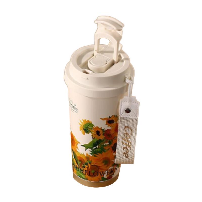 YOTU Dual-Drink 316 Stainless Steel Insulated Coffee Mug