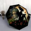 1pc Fairy Bloom Automatic Open/Close Umbrella Compact Folding Umbrella, All-Season Portable Umbrella for Women/Men F1124154
